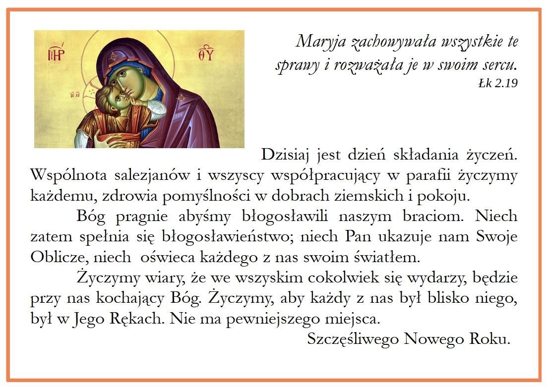 Życzenia Noworoczne – 2024