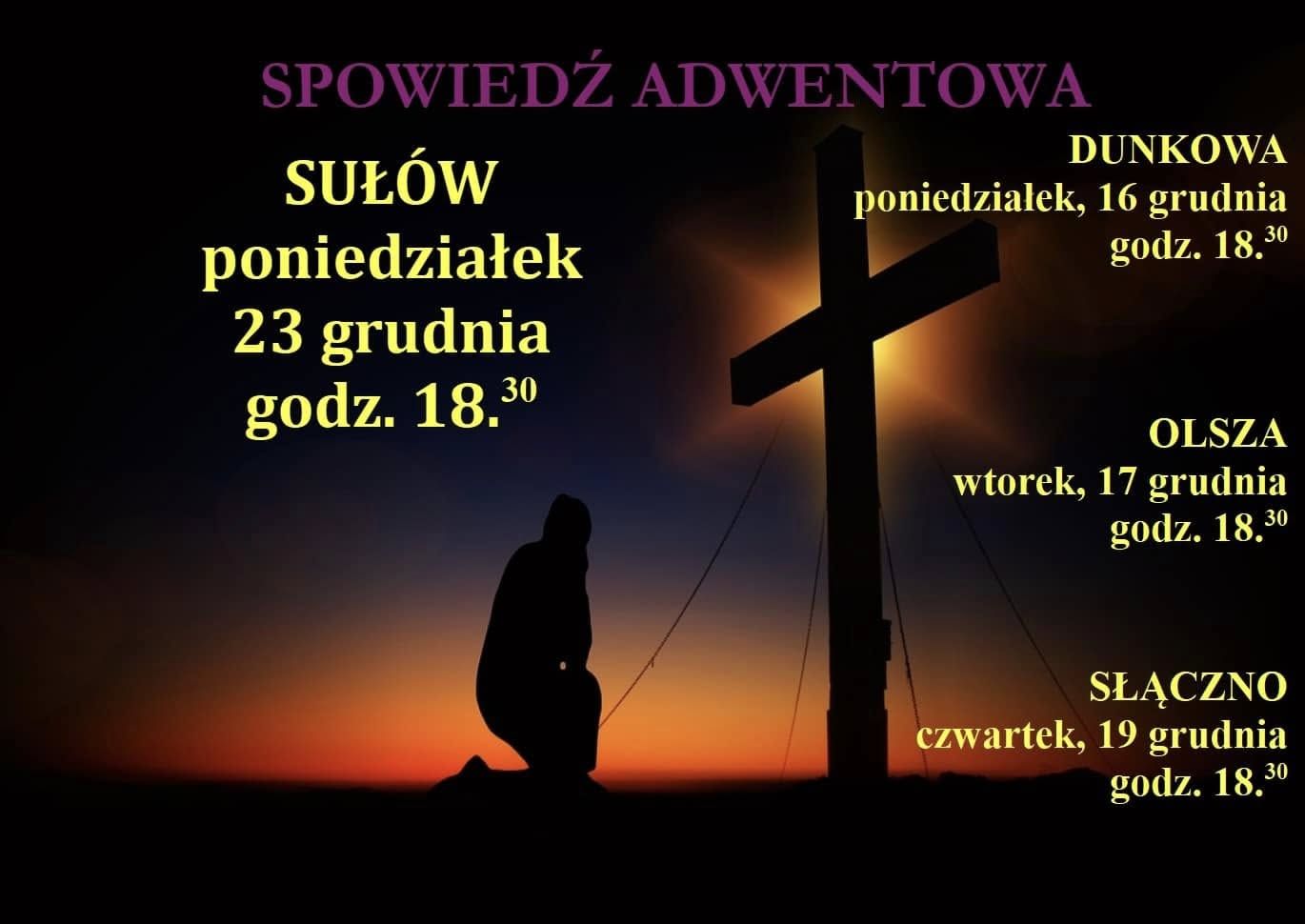 Spowiedź adwentowa